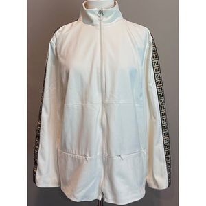 ✨Authentic Unisex Mens Womens Vintage FENDI ROMA FF Logo Jacket Coat